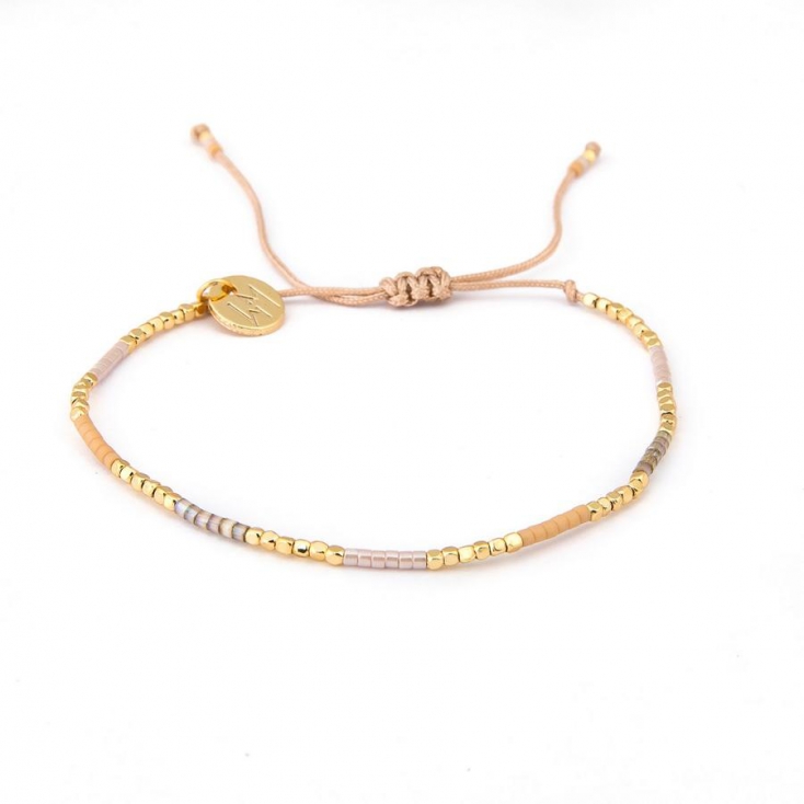 Bracelets cordon et perles - ESTHER
