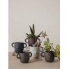 Mus Plant Pot - Large - Dark Grey