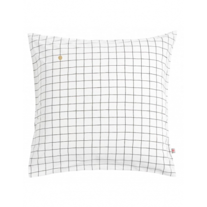 Taie d'oreiller - Oscar Milk - percale de coton bio - 65x65 cm