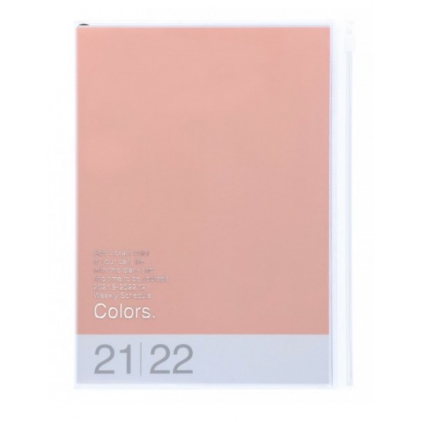 Agenda Colors A6 2021-2022 - Rose