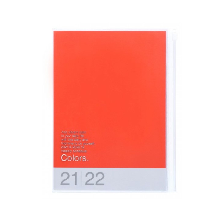 Agenda Colors A6 2021-2022 - Orange