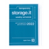 Agenda Storage A6 2021-2022 - Blue