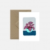 Carte postale avec enveloppe - Aglaonema Plant