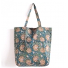Tote Bag - La vie est belle - Louise - Bleu Canard