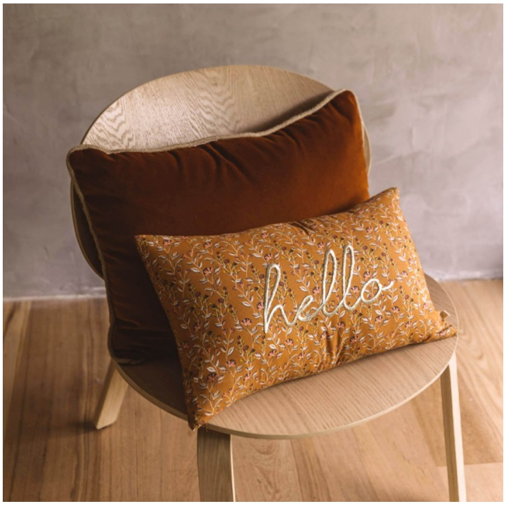 Coussin Colombo - Bohème - Noisette