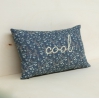 Coussin Colombo - Bohème - Cobalt