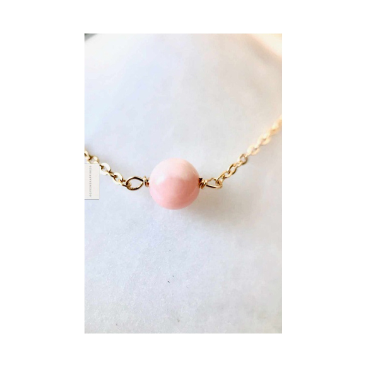 Bracelet Opale rose - Douceur, apaise et soulage du stress
