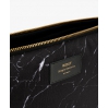 Pochette ordinateur 13 pouces - Black marble