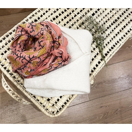Foulard Delhi - Blush