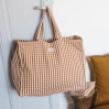 Weekend Bag - Vichy - Brique