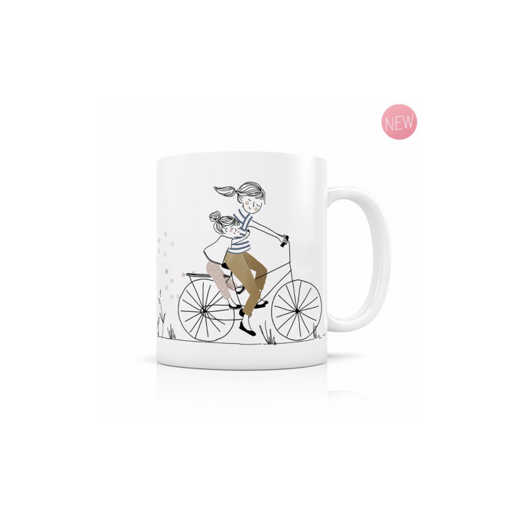 Mug My Lovely Thing Vélo Mère Fille