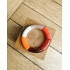 Bracelet Georges - Corail & Orange
