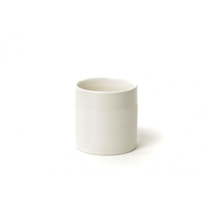 Cup S - Cer Cyl - 150ml - white mat