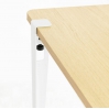 Pied 90cm - Blanc nuage