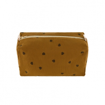 Trousse de toilette Vic - Coeur - Cumin