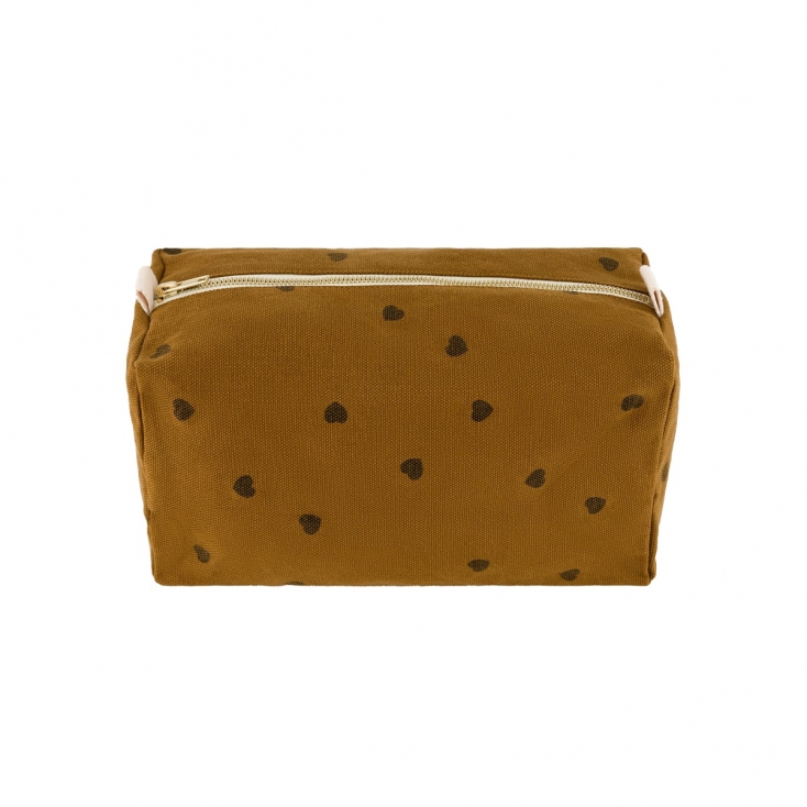 Trousse de toilette Vic - Coeur - Cumin