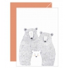 Aline Tekent - Carte postale - z14 - famille ours