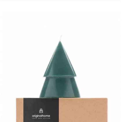 Xmas Tree Candle M - Forest