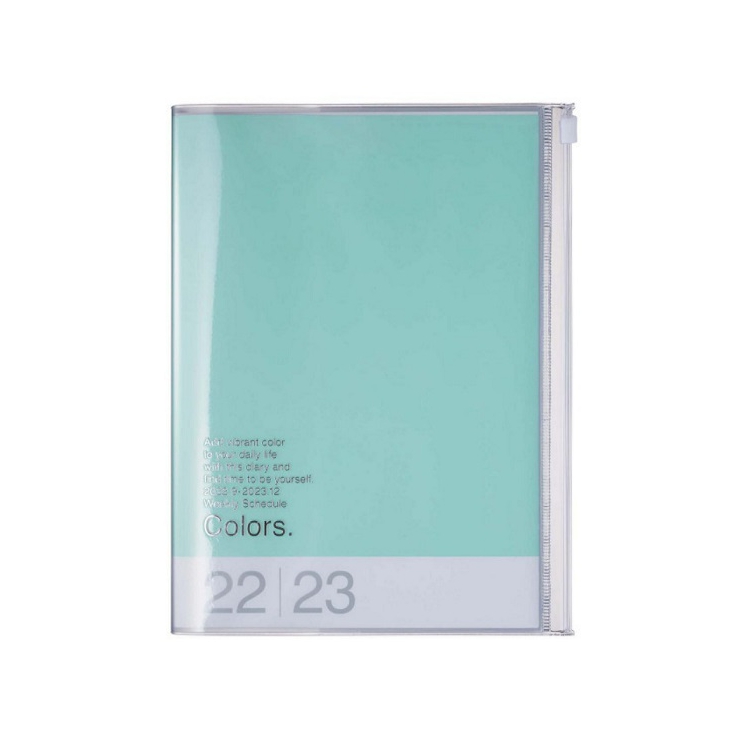 Agenda Colors A5 2022-2023 - Mint