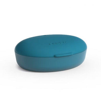 Boîte à Savon de Voyage Ovale - Blue Abysse