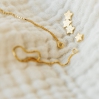 Boucles d'oreilles L'étoile Filante - argent plaqué or - 10725 - Amulette