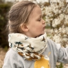 Foulard Latika - Cerisier - Fleur de vanille