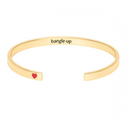 Bracelet Grigri - Jonc laiton doré - light gold