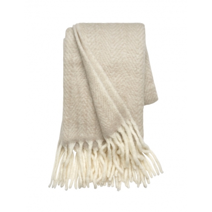 Plaid Mathea - melange alpaca