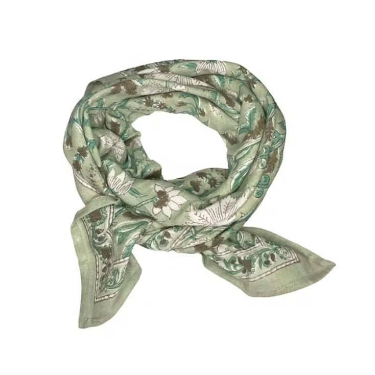 Foulard Delhi - Tilleul