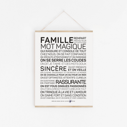 Affiche Famille A4