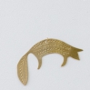 Petit renard en laiton - PM