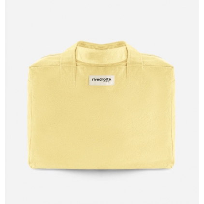 Célestins - The 24h bag en coton recyclé- yellow here comes the sun