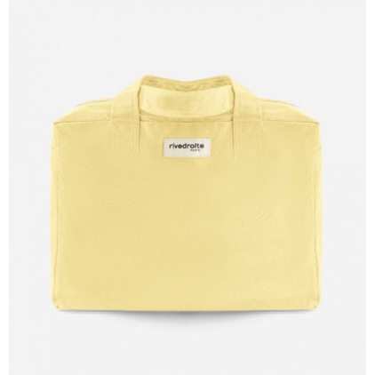 Célestins - The 24h bag en coton recyclé- Yellow here comes the sun