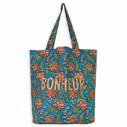 Tote Bag - Bonheur - Rang - Bleu