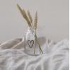 Vase en verre petit - coeur