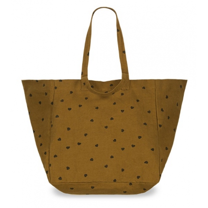 Sac Elisa imprimé coeur - Cumin