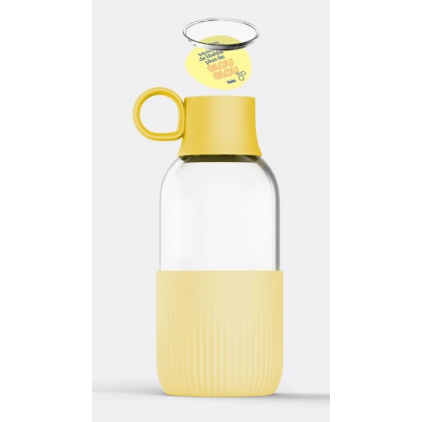 Gourde en verre - Gobi - Indoor - Jaune - 500ml