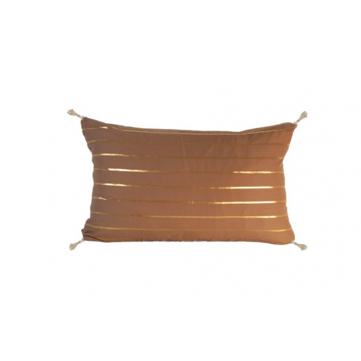 Housse de coussin 30x50 - Rayures Argile