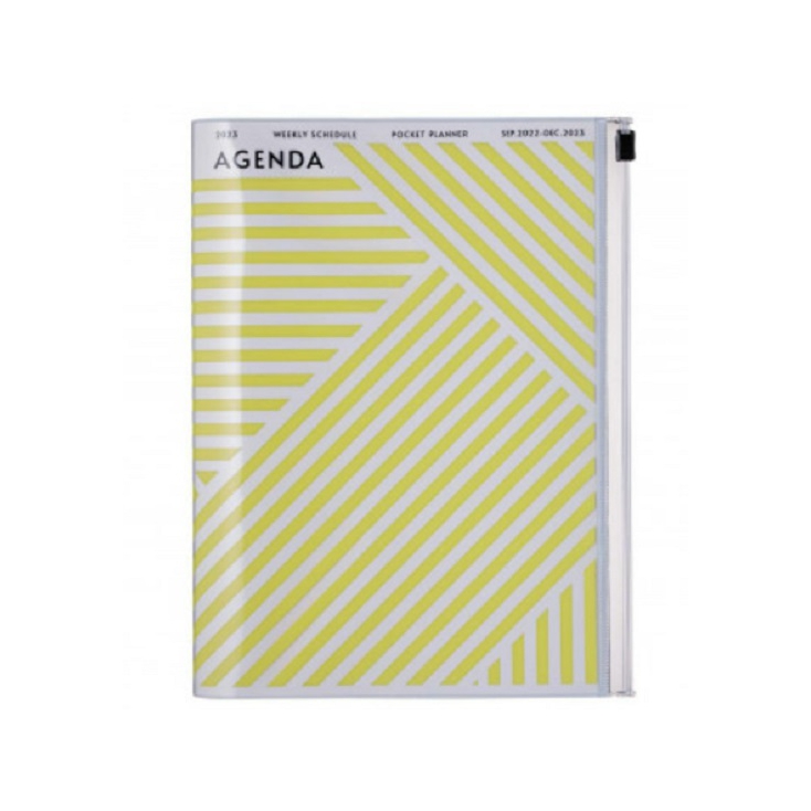 Agenda Geometric A5 2022-2023 - Yellow