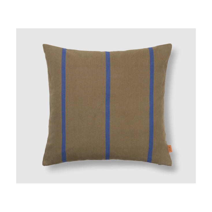 Grand Cushion - Olive / Bright Blue