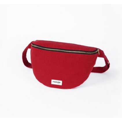 Custine XL - Le sac Banane XL - Rouge Vibrant