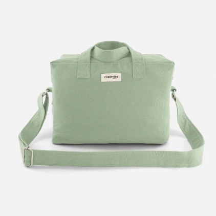 Sauval le city bag en coton recyclé - Green rivers of babylon