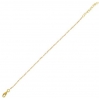 Bracelet 1 row peach moonstone gold plated - 2023-GB-18