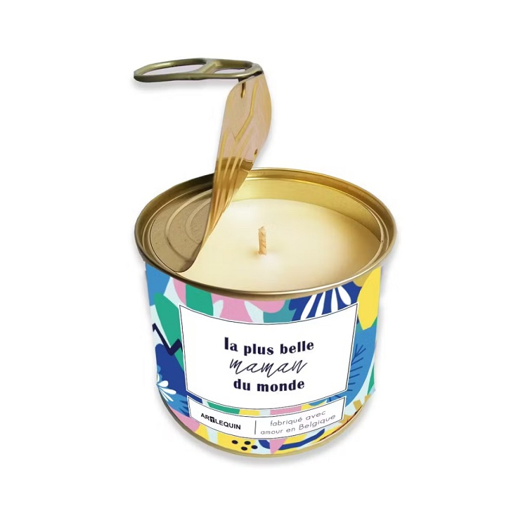 Bougie "La plus belle maman du monde" - Monoi