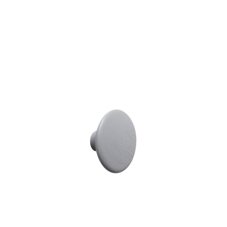 patère The dots – 1 pièce M grey - Ø 13 cm