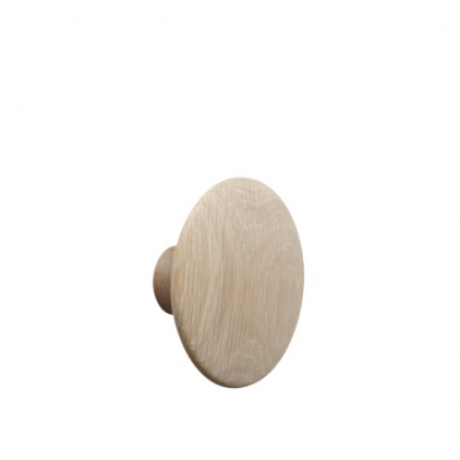 patère The dots – 1 pièce M oak - Ø 13 cm