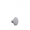 patère The dots – 1 pièce S grey - Ø 9 cm