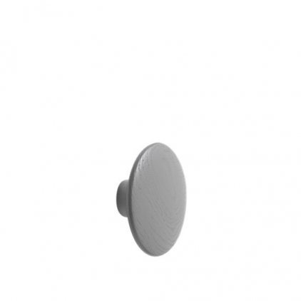 patère The dots – 1 pièce M dark grey - Ø 13 cm