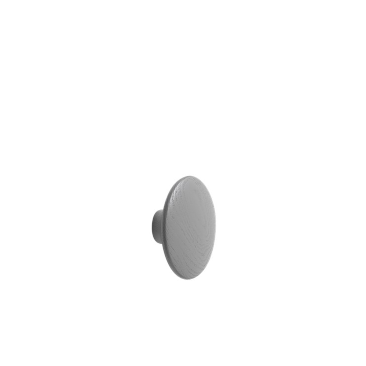 patère The dots – 1 pièce M dark grey - Ø 13 cm