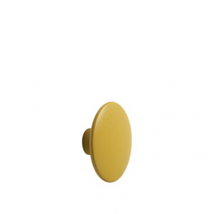 patère The dots – 1 pièce M mustard - Ø 13 cm
